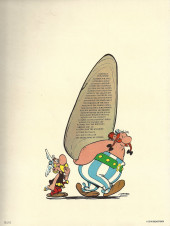 Verso de Astérix (en anglais) -9b1987- Asterix and the Normans