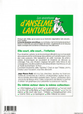 Verso de Anselme Lanturlu (Les Aventures d') -9a1988- Elle court, elle court... l'inflation