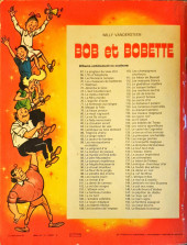 Verso de Bob et Bobette (3e Série Rouge) -73a1974- L'Œuf Bourdonnant