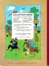 Verso de Tintin (Historique) -9B14- Le crabe aux pinces d'or