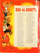 Verso de Bob et Bobette (3e Série Rouge) -130a1975- Les Mange-Pierres