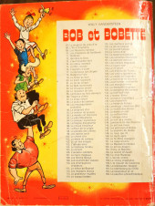 Verso de Bob et Bobette (3e Série Rouge) -136a1977- Les Chèvraliers