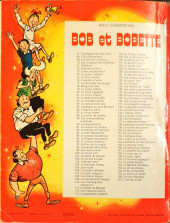 Verso de Bob et Bobette (3e Série Rouge) -137a1975- Le Trésor de Fiskary