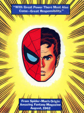 Verso de Marvel Treasury Edition (1974) -1- The spectacular Spider-man