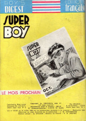 Verso de Super Boy (1re série) -62- Nylon CARTER : Révélation