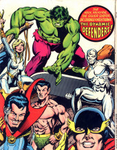 Verso de Marvel Treasury Edition (1974) -16- Issue # 16