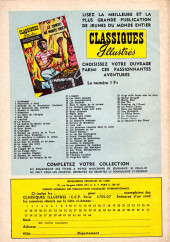 Verso de Classiques illustrés (1re Série) -54- Vingt-ans après