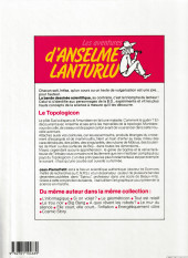 Verso de Anselme Lanturlu (Les Aventures d') -13a1988- Le topologicon