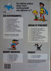 Verso de Les schtroumpfs -9b1984/10- Schtroumpf vert et vert schtroumpf