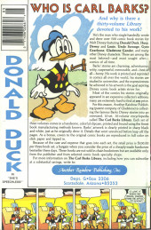 Verso de Uncle $crooge (3) (Gladstone - 1986) -217- Issue # 217