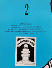 Verso de (AUT) Giraud / Moebius (en italien) - Linea Chiara