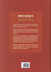 Verso de Pionnières -2- Nellie Bly journaliste