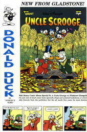 Verso de Uncle $crooge (3) (Gladstone - 1986) -242- Issue # 242