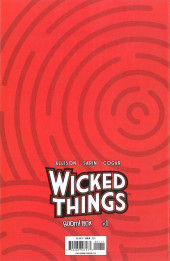 Verso de Wicked Things -1- Issue # 1