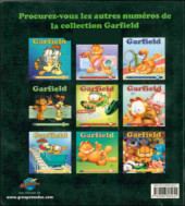 Verso de Garfield (Presses Aventure - carrés) -63- Album Garfield #63