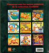 Verso de Garfield (Presses Aventure - carrés) -69- Album Garfield #69