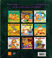 Verso de Garfield (Presses Aventure - carrés) -70- Album Garfield #70