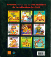 Verso de Garfield (Presses Aventure - carrés) -73- Album Garfield #73