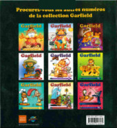 Verso de Garfield (Presses Aventure - carrés) -75- Album Garfield #75