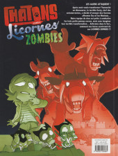 Verso de Chatons contre ... -2- Chatons contre licornes