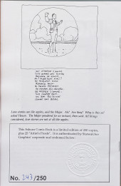 Verso de Moebius ashcan comics -1- Moebius ashcan Comics #1