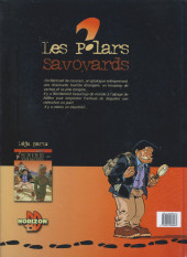 Verso de Fanfoué des Pnottas (Les polars savoyards) -1b2004- Le reblochon qui tue !