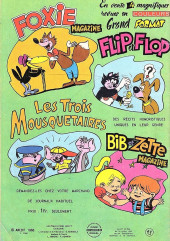Verso de Flip et Flop (1e Série - Pop magazine/Comics Humour)  -5- Gymnastique