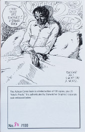 Verso de Moebius ashcan comics -4- Moebius ashcan comics #4