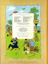 Verso de Tintin (Historique) -15B32- Tintin au pays de l'or noir