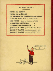 Verso de Tintin (Historique) -6A15- L'oreille cassée