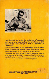 Verso de Cabanon -2GP- Quatre nouvelles mésaventures de Cabanon