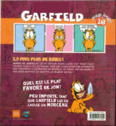 Verso de Garfield (Presses Aventure - carrés) -INT16- Poids Lourd - 16