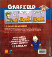 Verso de Garfield (Presses Aventure - carrés) -INT17- Poids Lourd - 17