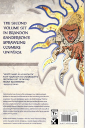 Verso de Brandon Sanderson's White Sand - Volume 2