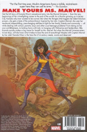 Verso de Ms. Marvel Vol.3 (2014) -OMN01- Ms. Marvel Omnibus Vol. 1