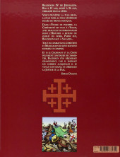 Verso de Baudouin IV de Jérusalem, le Roi lépreux -b2002- L'Étoile de pourpre