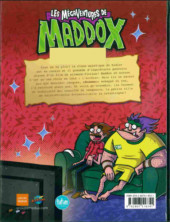 Verso de Les mégaventures de Maddox -5- Le clone et la bête