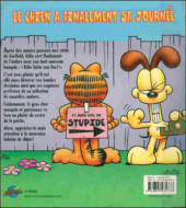 Verso de Garfield (Presses Aventure - carrés) -HS- Odie lâche son fou ! - Garfield sort le chien !