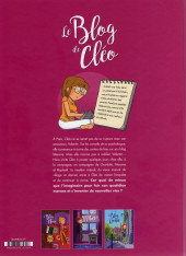 Verso de Le blog de ... -4- Le blog de Cléo