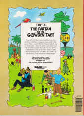 Verso de Tintin (en langues étrangères) -9Ecossais- The partan wi the gowden taes
