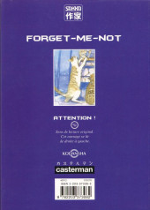 Verso de Forget-me-not