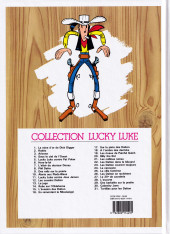 Verso de Lucky Luke -9f2014- Des rails sur la prairie