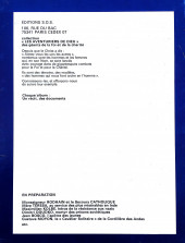 Verso de Les aventuriers de Dieu -1- Docteur Lumière