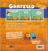 Verso de Garfield (Presses Aventure - carrés) -INT19- Poids Lourd - 19