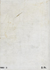 Verso de Les 5 As (Impéria) -Rec35- Collection Reliée N°35 (du n°171 au n°174)