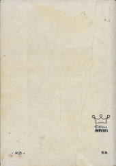 Verso de Rangers (Impéria) -Rec26- Collection reliée N°26 (du n°85 au n°88)