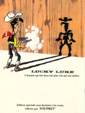 Verso de Lucky Luke (Pub et Pastiches) -60Toupret- L'amnésie des Dalton