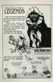 Verso de Knights of the dinner table (1994) -1- Not ready for syndication