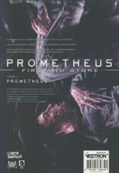 Verso de Prometheus : Fire and stone -1- Prometheus
