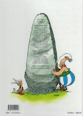 Verso de Astérix (Hachette) -10a2002- Astéix légionnaire